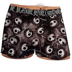 Disney Size XL 40 42 Knit Boxer Tim Burtons The Nightmare Before Christmas NEW